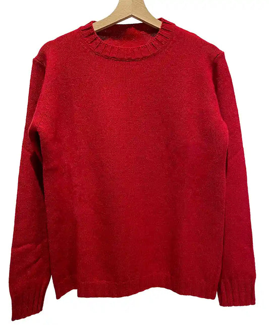 Maglione Girocollo - Rosso