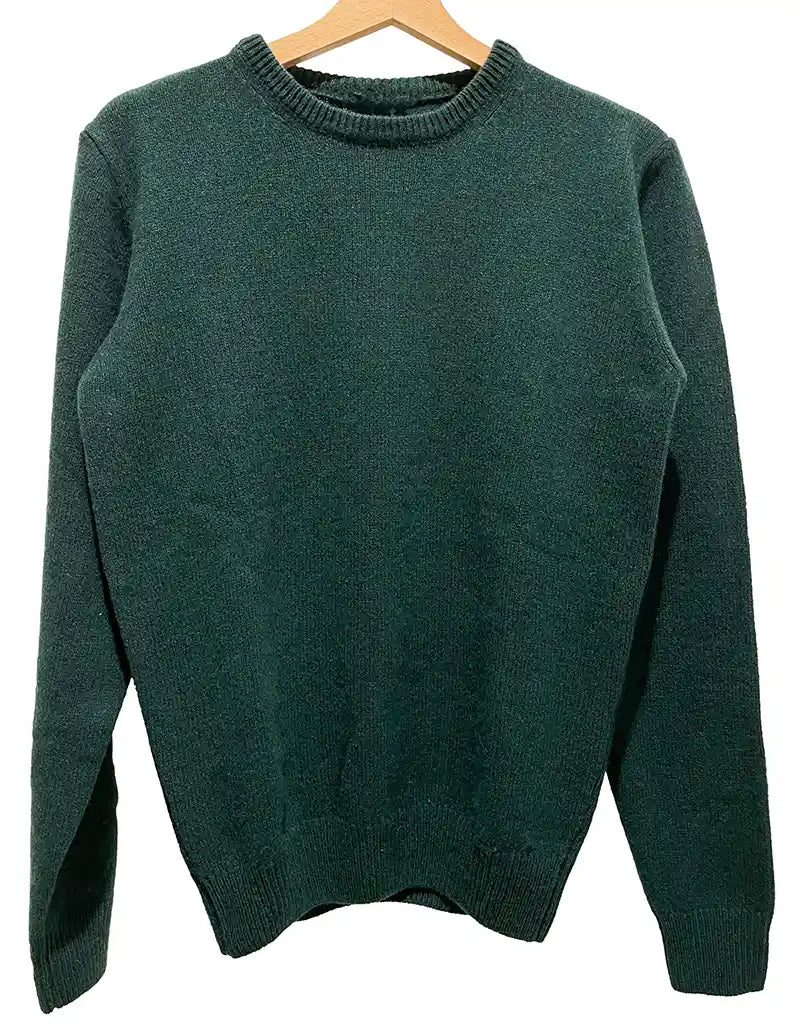 Maglione Uomo Girocollo - Verde Bottiglia